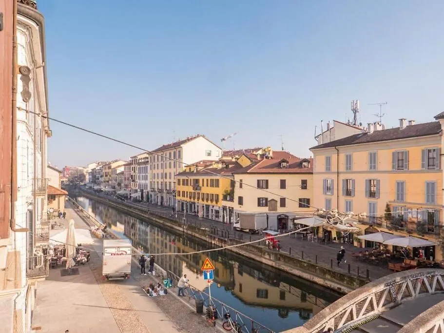 מילאנו Romantic Flat On Navigli River By Easylife